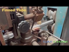 ¿Qué es un tubo con aletas rectas?