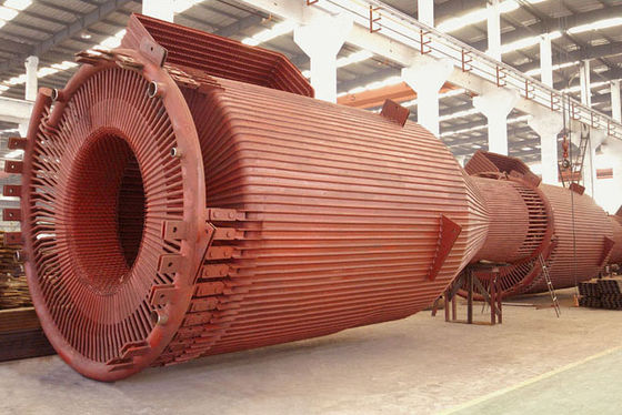 Separación de ciclones industriales de acero al carbono