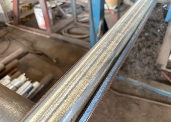 Tubo de aleta extrudido de aire acondicionado ISO Tubo integral de aleta baja de acero al carbono