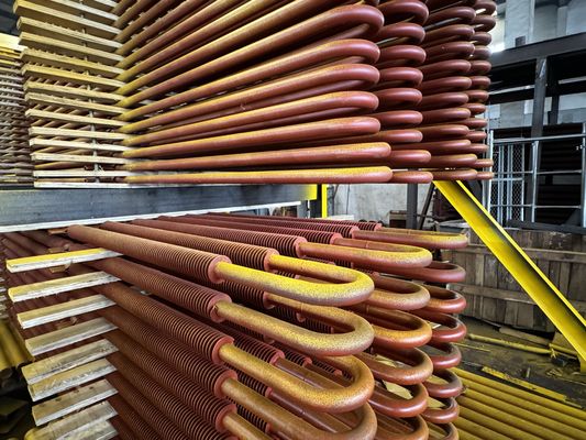China tubo de refrigeración de acero al carbono o de acero inoxidable H Hh tubo de aleta espiral