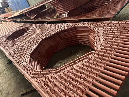 Caldera de pared de agua con membrana de pintura de alta presión y alta flexibilidad