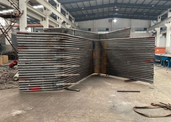 ASME Alta calidad de la central eléctrica de la caldera de piezas redondo tubo de acero de la caldera tubo de membrana de la pared del panel de la pared del agua