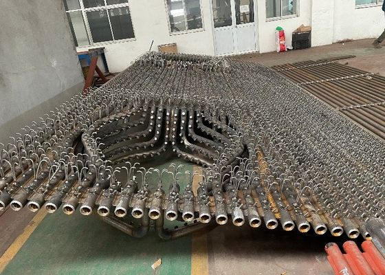 ASME Alta calidad de la central eléctrica de la caldera de piezas redondo tubo de acero de la caldera tubo de membrana de la pared del panel de la pared del agua