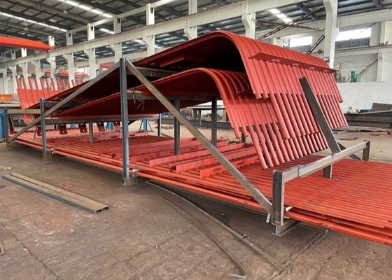 Largo 1000 mm Calderas piezas de repuesto Pared de membrana Dimensión de personalización