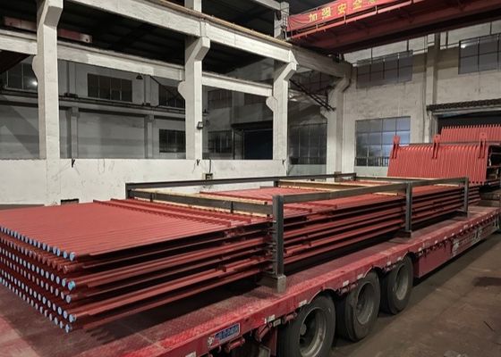Fabricación de paneles de pared de agua para calderas industriales químicas de ahorro de energía