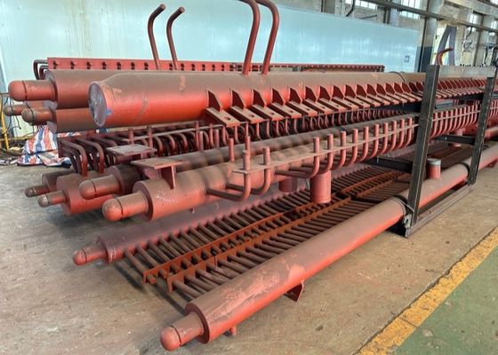 Calderas de carbón con cabecera de vapor Partes de calderas industriales de ahorro de energía