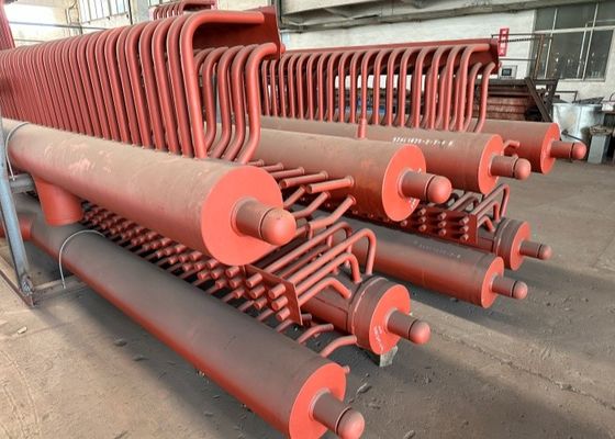 Cabeza horizontal de combustible de gas de alta eficiencia y transferencia de calor alta