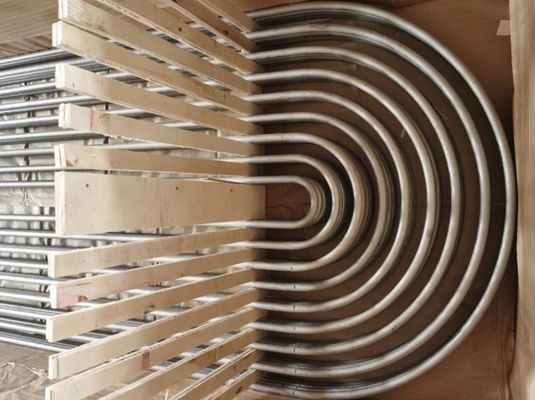 Intercambiador de calor de tubo con aletas de acero corten de 1500 mm certificado TUV