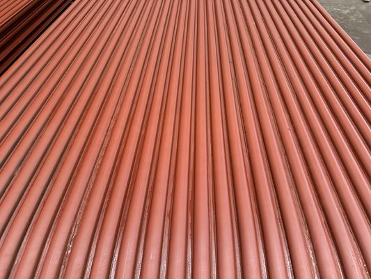 Panel de pared de agua de la caldera del tubo de agua de acero al carbono Partes de repuesto de la caldera