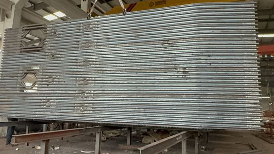 Las partes de las calderas de pared con membrana de soldadura de la norma ISO/ASME/SGS
