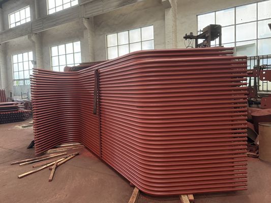 Las partes de las calderas de pared con membrana de soldadura de la norma ISO/ASME/SGS
