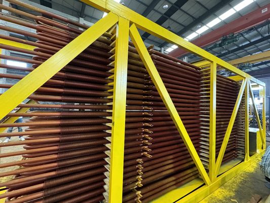 Número de aleta personalizado tubo de aleta extruido para un rendimiento óptimo de transferencia de calor