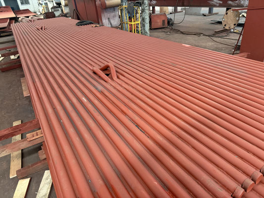Construcción de pared de membrana de caldera de alto rendimiento con tubo de 38.1*3.2