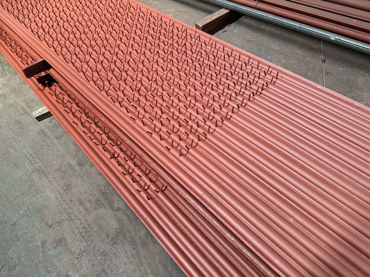 Panel de pared de agua de la caldera de acero carbono de tipo de membrana para piezas de repuesto de la caldera